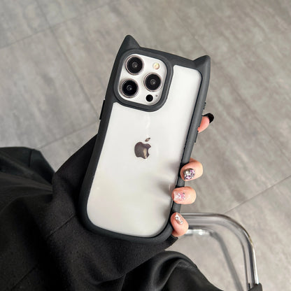 Chic Cat-Ear Shockproof Case: Unmatched Style & Protection for Your iPhone - Just20InCase