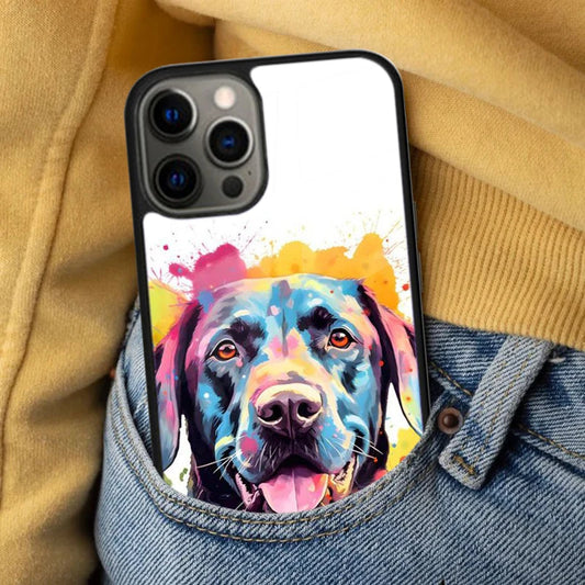 Labrador Love: Magnetic Joyful Puppy iPhone Case