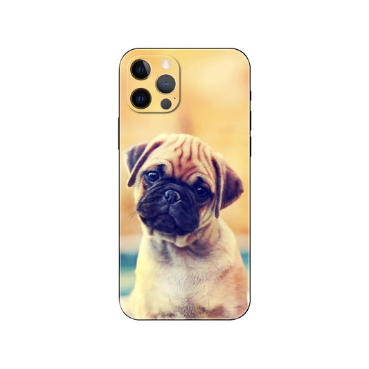 Pug Love Parade: Adorable Soft TPU iPhone Cover