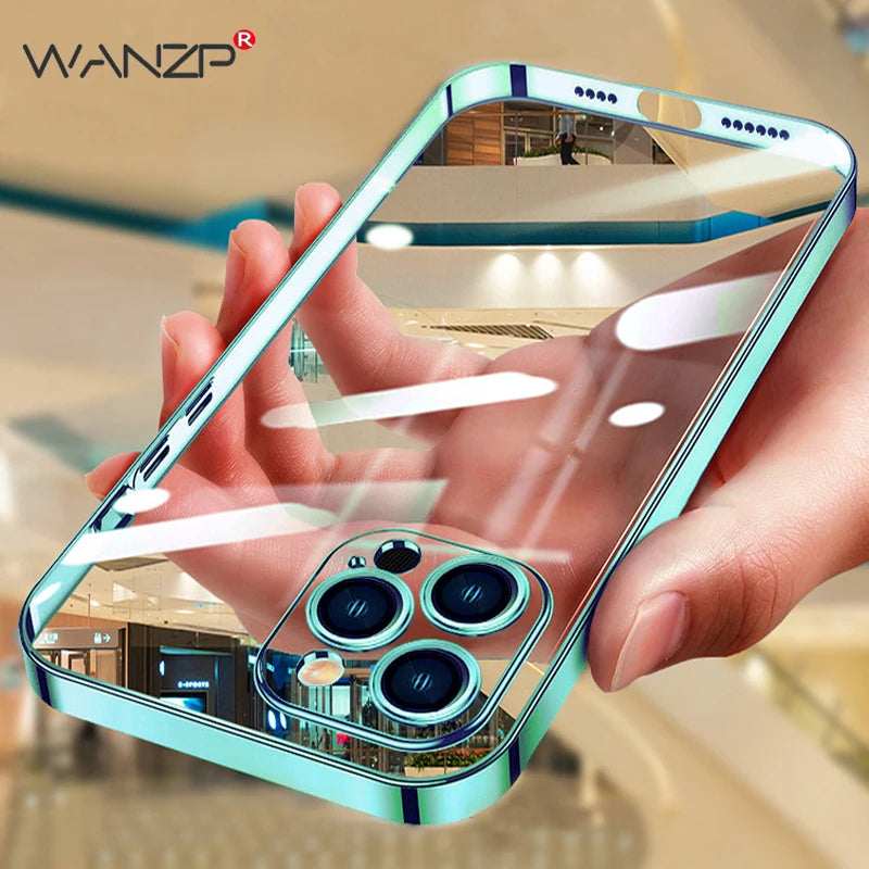 Premium Luxury Transparent Shockproof Case - Exceptional Protection and Chic Design for Your iPhone - Just20InCase