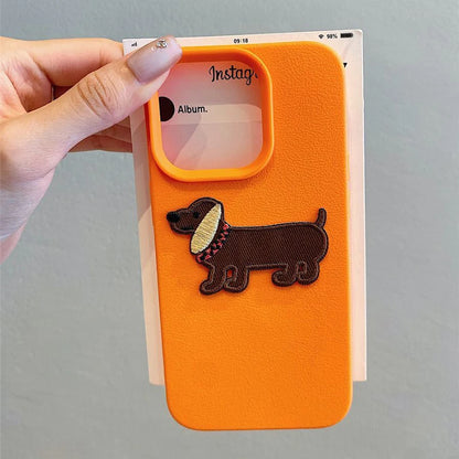 Playful Paws: Adorable 3D Dog Embroidery Cover