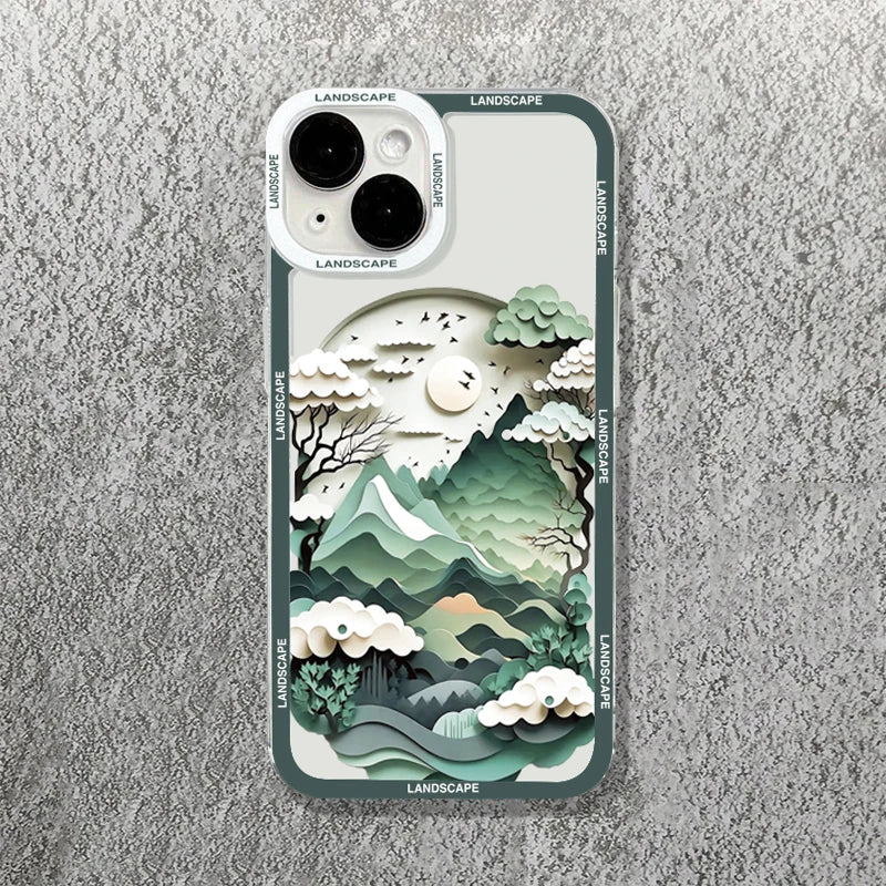 Elevate Your Style with Our Premium Mountain Print Shockproof iPhone Case – Unmatched Quality and Protection! - Just20InCase