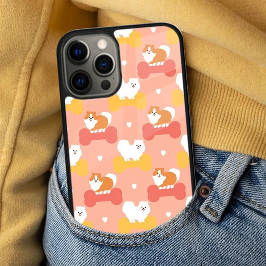 Watercolor Pomeranian Bliss: Vibrant Magnetic iPhone Cover