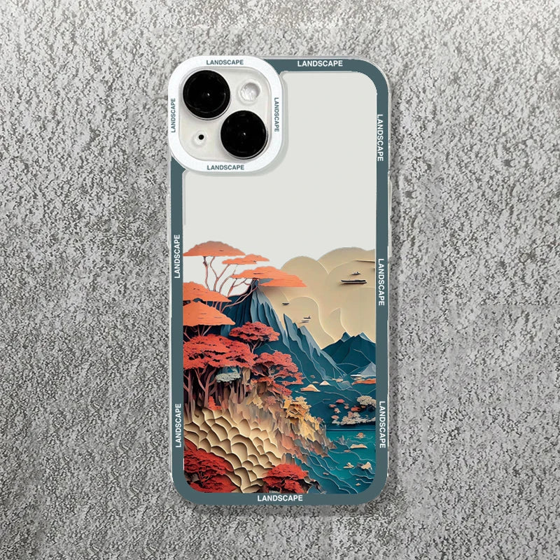 Elevate Your Style with Our Premium Mountain Print Shockproof iPhone Case – Unmatched Quality and Protection! - Just20InCase