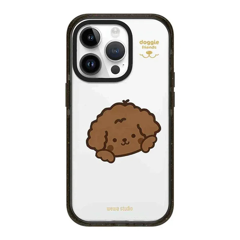 Canine Companions: Pawsitive Vibes Acrylic Phone Cover