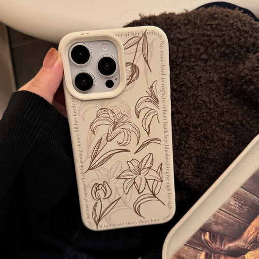 Elegance in Bloom: Luxury Floral Phone Protector - Just20InCase