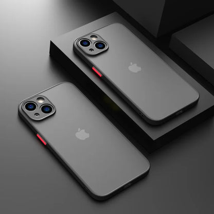 Premium Clear Armor Bumper Case - Superior Protection with Stylish Design for Your iPhone - Soft Silicone & Hard Plastic Combo, Anti-Scratch, Dustproof, Non-Slip Elegance - Just20InCase