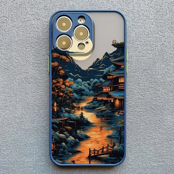 Elegantly Crafted Forest Sunset Art Phone Case: Unmatched Protection Meets Stunning Design - Just20InCase