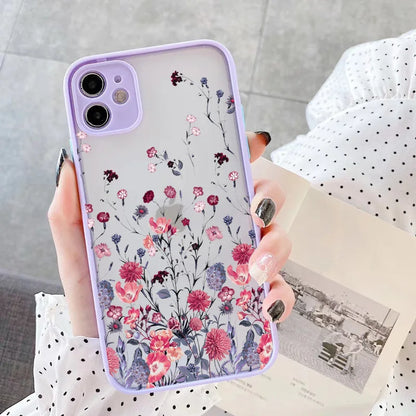 Blossom Elegance: Premium Floral Shield Collection - Just20InCase