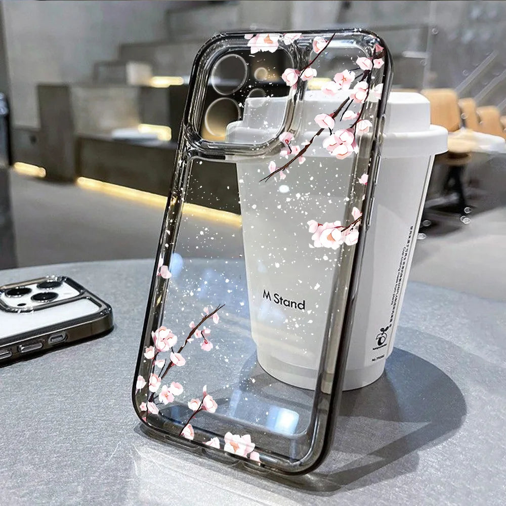 Elegant Blossom Shield: Premium Floral Protection Design - Just20InCase