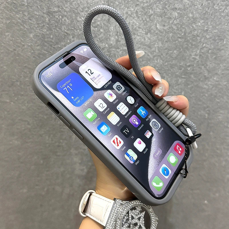 Premium Magnetic Transparent Case with Foldable Glass Lens Stand - Ultimate Shockproof Protection for Your iPhone - Just20InCase