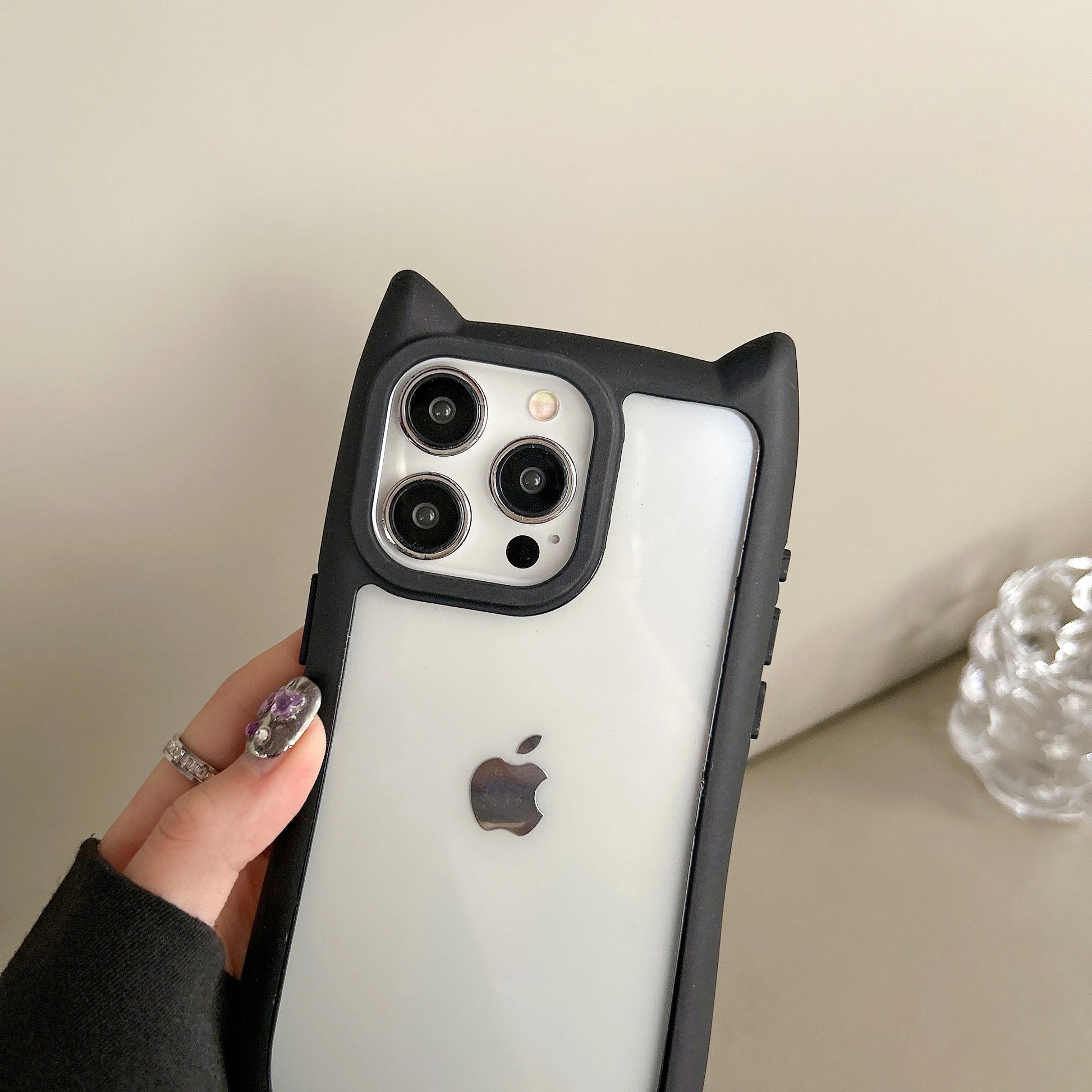 Chic Cat-Ear Shockproof Case: Unmatched Style & Protection for Your iPhone - Just20InCase