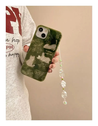 Chic Cat Sketch Transparent Phone Case - Premium Shockproof Protection with Unique Design for Pet Lovers - Just20InCase