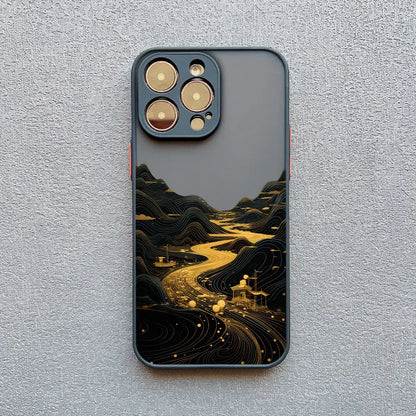 Majestic Mountain River Sunset Premium Shockproof Phone Case - Elevate Your Style with Superior Protection - Just20InCase