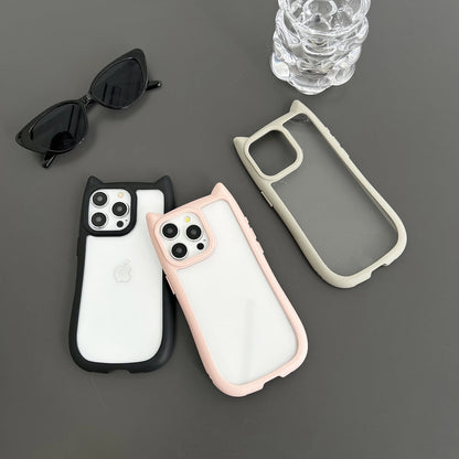 Chic Cat-Ear Shockproof Case: Unmatched Style & Protection for Your iPhone - Just20InCase